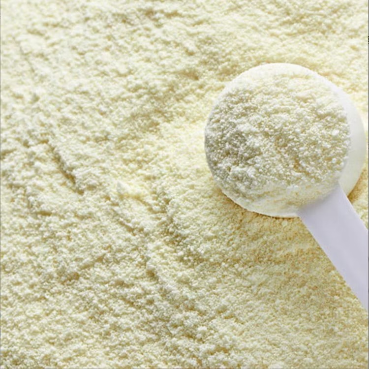 Milk powder opened